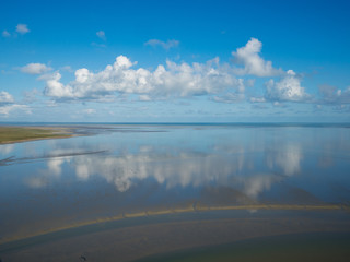 Vistas desde Mont Saint-Michel