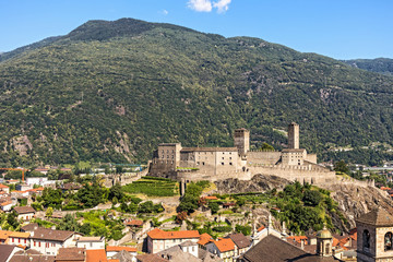 Fototapeta na wymiar Castelgrande in Bellinzona