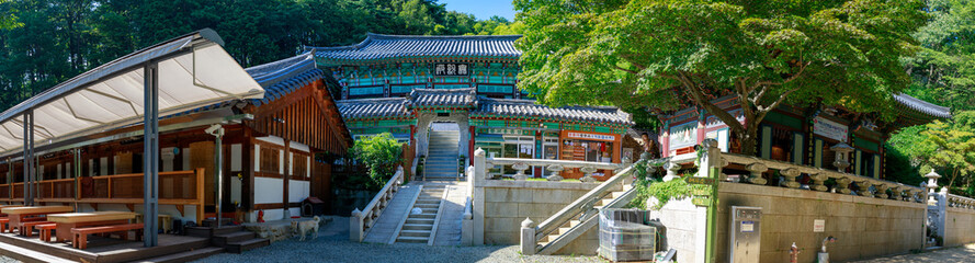 Honglyongsa temple scene in Yangsan City