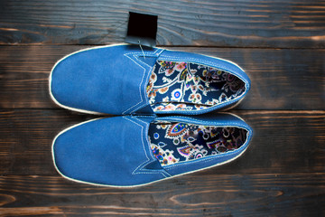 men's textile summer shoes, espadrilles