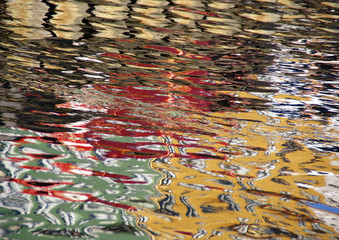 Reflection in the water