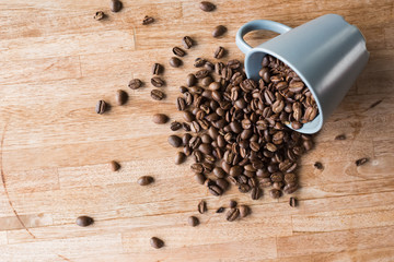 cup of coffee beans
