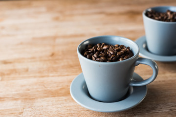 cup of coffee beans