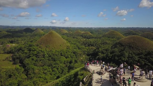 Chocolate Hill Tourist Attraction Bohol Phillippines