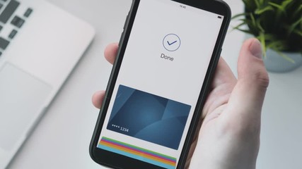 Making secure online payment using smartphone - Powered by Adobe