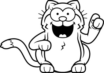 Cartoon Little Cat Idea