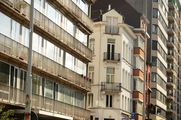 Obraz premium Bruxelles : Square Ambiorix (Belgique) 