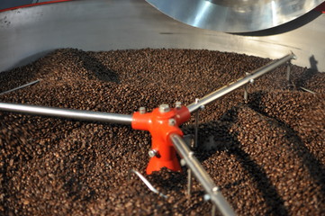 Coffee Roaster Traditional red