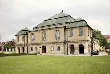 Fototapeta na wymiar Old synagogue in Wlodawa. Poland