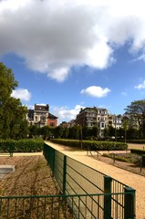 Bruxelles : Square Ambiorix (Belgique)
