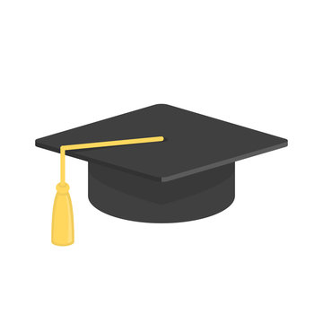 Vector graduation cap.