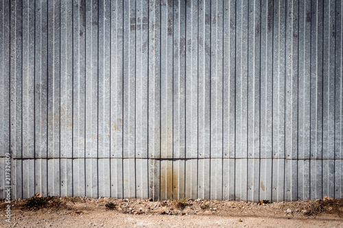 Old Metal Warehouse Door Hangar Gate Wall Mural Wallpaper Murals Taigi