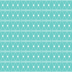 pattern geometrico con motivi bianchi 