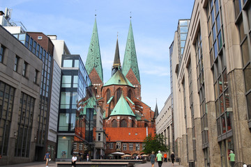 Saint-Marien-Kirche, Schrangen, Lübeck