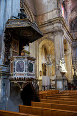 Interior of the Catholic Cathedral.