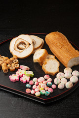 麩の盛り合わせ