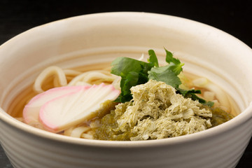 とろろ昆布うどん