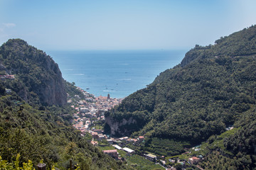 landscape of Amalfi