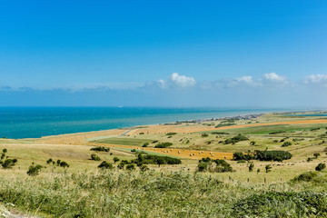 Fototapeta premium splendide côte d'opale en été