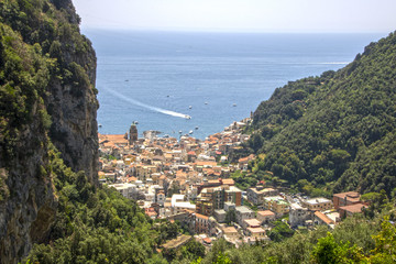 Fototapeta na wymiar landscape of Amalfi