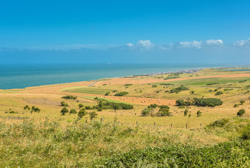 Fototapeta premium splendide côte d'opale en été