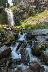 Fototapeta na wymiar Plaikni Falls in Crater Lake National Park, Oregon