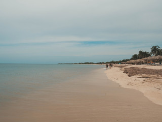 Beach landscape Trininidad Cuba