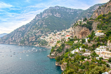 Fototapeta na wymiar Amalfi coast and Positano