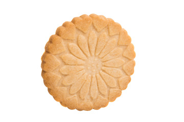 butter cookies isolated