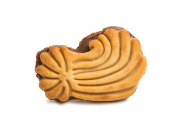 butter cookies isolated