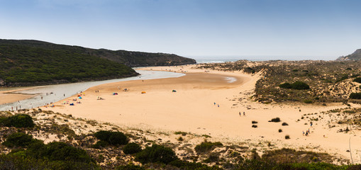 Amoreira beach in Aljezur, Portugal