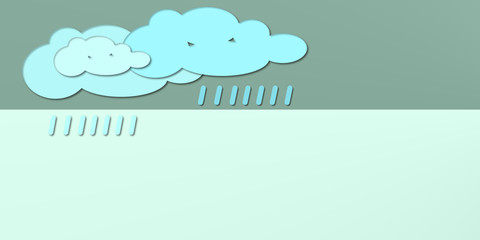 abstract clouds and rain backdrops