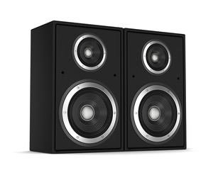 Fototapeta premium speaker concept 3d illustration