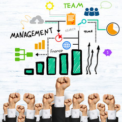 Business and teamwork concept