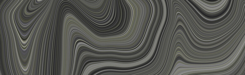 Black marble with waves and divorces. Gradient gray with a texture of strips.