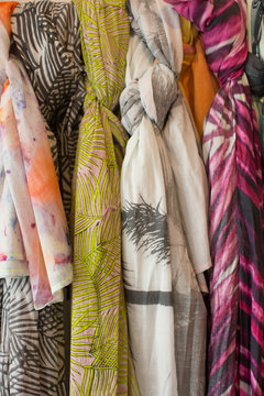 Assortment of scarves