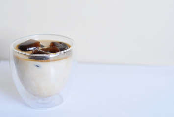 cup of iced coffee