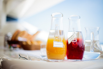 carafe de jus de fruit