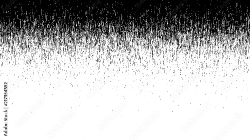 Aufkleber Corrupted code. Glitch background. Computer Virus. Gradient design background. Particle virus. Vector Illustration.