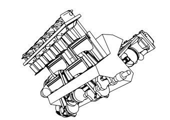 vector outline engine