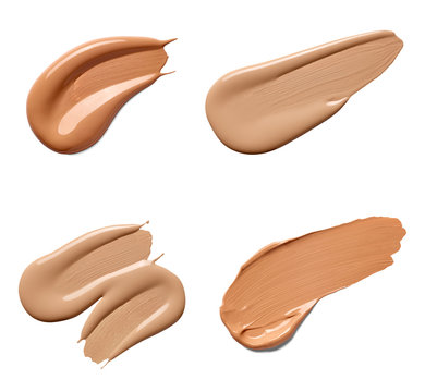 Fototapeta beauty cream liquid powdermake up