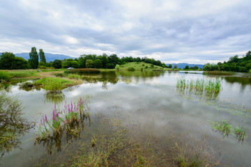 Amazing view of Tsover lake, Dsegh, Armenia
