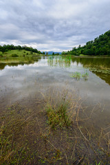 Amazing view of Tsover lake, Dsegh, Armenia