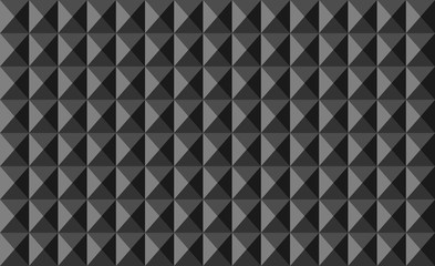 Black square wall patterns. Without tiles grout.