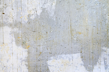 Concrete Wall Texture- Exposed Concrete. Blank Background