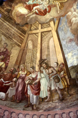 Fototapeta premium La Nativité. Eglise Notre-Dame de l'Assomption. Cordon. / The Nativity. Church of Our Lady of the Assumption. Cordon.