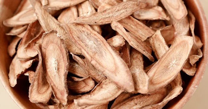 Heap of Dried burdock