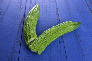 Bitter melon on the board