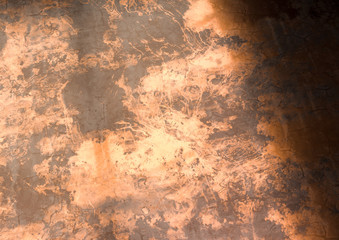 texture copper sheet 3d illustration