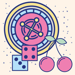 casino roulette craps game fortune image design